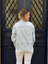Charger l'image dans la galerie, Veste denim bleu clair Juliette