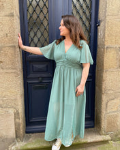 Charger l'image dans la galerie, Robe Maé vert d'eau