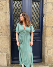 Charger l'image dans la galerie, Robe Maé vert d'eau