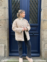 Charger l'image dans la galerie, Manteau réversible kaki Almé