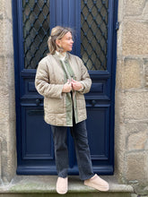 Charger l'image dans la galerie, Manteau réversible kaki Almé