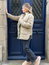 Charger l'image dans la galerie, Manteau réversible kaki Almé