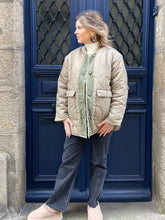 Charger l'image dans la galerie, Manteau réversible kaki Almé