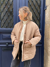 Charger l'image dans la galerie, Manteau réversible beige Almé