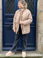 Charger l'image dans la galerie, Manteau réversible beige Almé