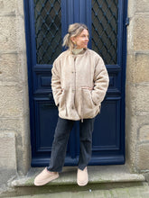 Charger l'image dans la galerie, Manteau réversible beige Almé