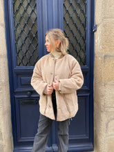 Charger l'image dans la galerie, Manteau réversible beige Almé