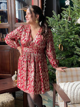 Charger l'image dans la galerie, Robe Sacha rouge