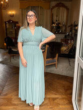 Charger l'image dans la galerie, Robe Bastia celadon