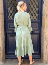 Charger l'image dans la galerie, Robe Sandra vert d'eau