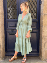 Charger l'image dans la galerie, Robe Sandra vert d'eau