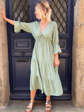 Charger l'image dans la galerie, Robe Sandra vert d'eau