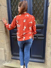 Charger l'image dans la galerie, Blouse Pearl Rouille