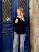 Charger l'image dans la galerie, Pull Gisèle noir