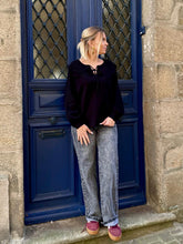 Charger l'image dans la galerie, Pull Gisèle noir