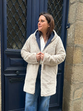 Charger l'image dans la galerie, Parka reversible longue marine