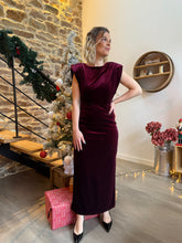 Charger l'image dans la galerie, Robe Anouck bordeaux