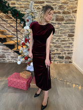 Charger l'image dans la galerie, Robe Anouck bordeaux