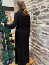Charger l'image dans la galerie, Robe longue Lucia noire