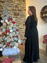 Charger l'image dans la galerie, Robe longue Lucia noire