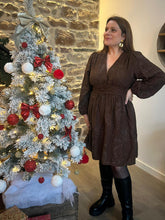 Charger l'image dans la galerie, Robe Natacha café