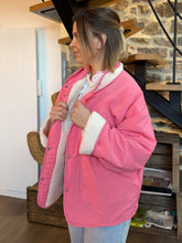 Charger l'image dans la galerie, Veste reversible rose Selma