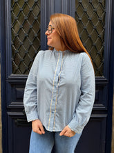 Charger l'image dans la galerie, Blouse Cynthia bleue