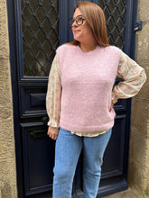Charger l'image dans la galerie, Pull sans manches Elia rose