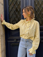 Charger l'image dans la galerie, Chemise Alwena jaune