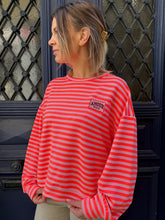 Charger l'image dans la galerie, Sweat rayé orange Mady