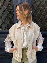 Charger l'image dans la galerie, Veste sans manches beige Owen