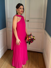 Charger l'image dans la galerie, Robe Ophelie fuchsia