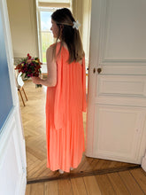 Charger l'image dans la galerie, Robe Ophelie Saumon