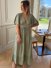 Charger l'image dans la galerie, Robe vert d'eau Robine