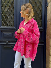 Charger l'image dans la galerie, Chemise Bertille Fuchsia