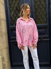 Charger l'image dans la galerie, Chemise Bertille rose pale