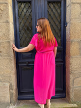 Charger l'image dans la galerie, Robe Giulia fuchsia