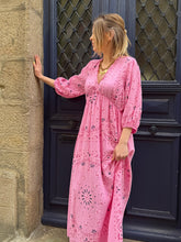 Charger l'image dans la galerie, Robe Bertille rose