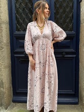 Charger l'image dans la galerie, Robe Bertille rose pale