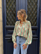Charger l'image dans la galerie, Blouse Chloé verte