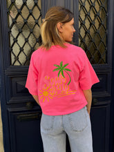 Charger l'image dans la galerie, T-shirt rose manches courtes Sun