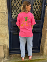 Charger l'image dans la galerie, T-shirt rose manches courtes Sun