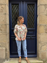 Charger l'image dans la galerie, Blouse florale multicolore Salomé