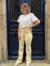 Charger l'image dans la galerie, Jean flare jaune Loly