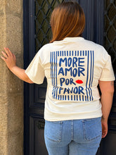 Charger l'image dans la galerie, Tshirt blanc inscription "More amor por favor"