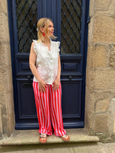 Charger l'image dans la galerie, Pantalon fluide rayé Kelly