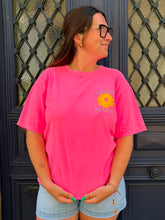 Charger l'image dans la galerie, tshirt rose fluo lamour au soleil