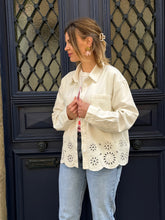 Charger l'image dans la galerie, Veste denim blanche Juliette