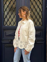 Charger l'image dans la galerie, Veste denim blanche Juliette