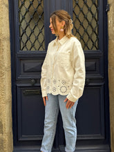Charger l'image dans la galerie, Veste denim blanche Juliette